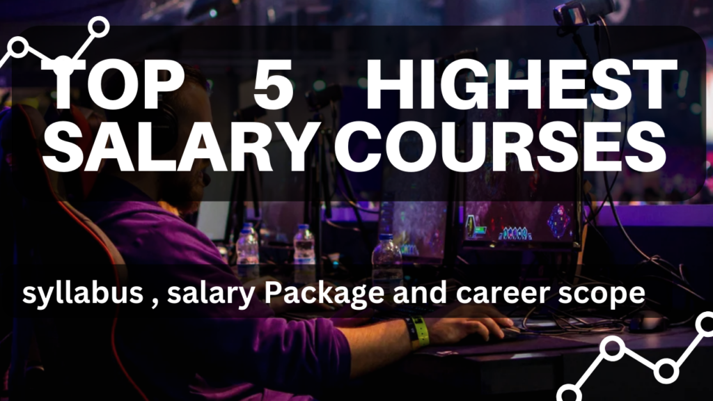 Top 5 Highest Salary Package Courses in India